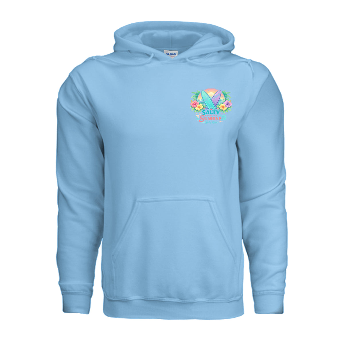 Women's Hoodie - Salty Since Sunrise by Salty Kiss coastal apparel