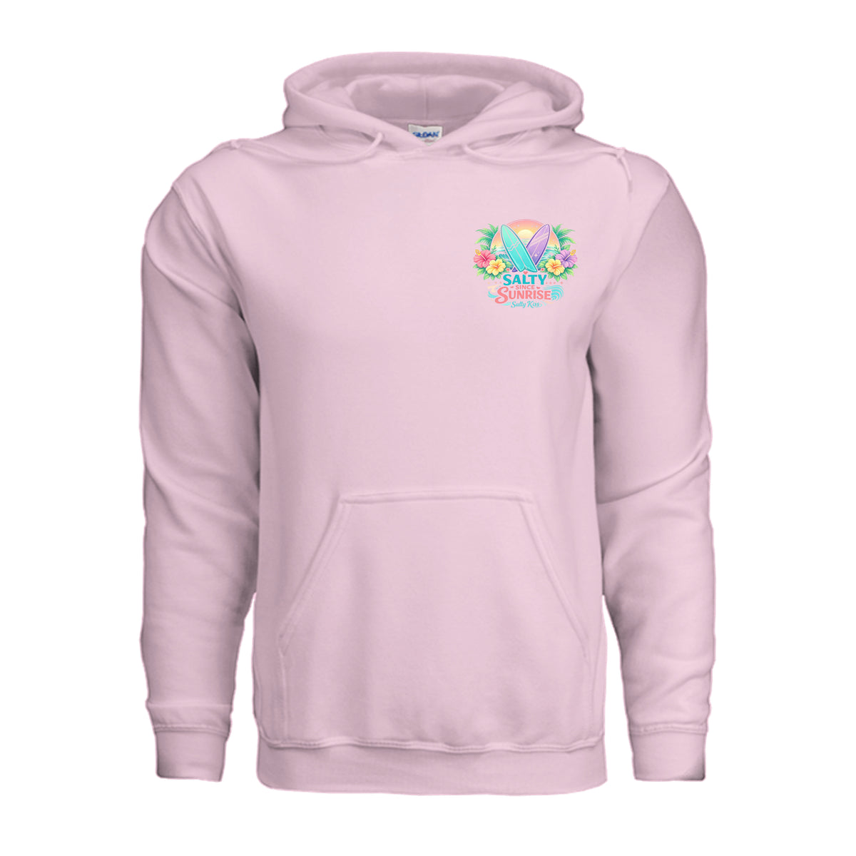 Women's Hoodie - Salty Since Sunrise by Salty Kiss coastal apparel