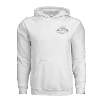 Women's Hoodie - Sunset Surf Bloom by Salty Kiss coastal apparel