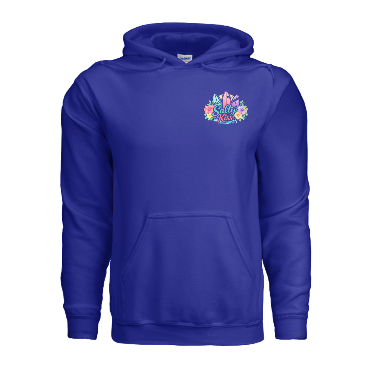 Women's Hoodie - Sunset Surf Bloom by Salty Kiss coastal apparel