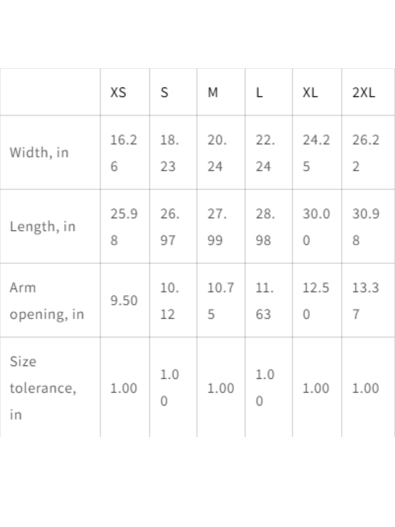 Men’s Coastal Tank Top – Older, Saltier, Happier size chart