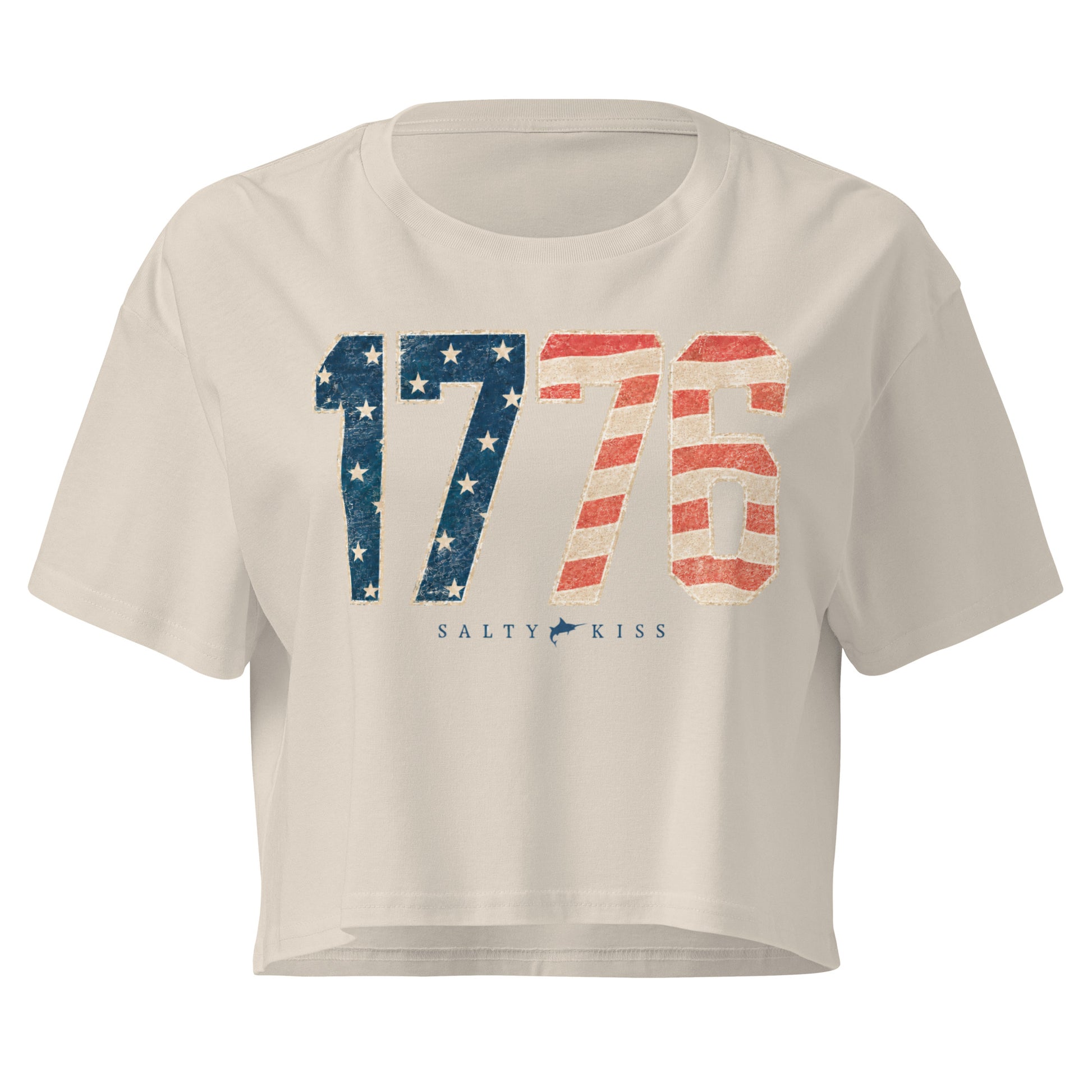 Women’s crop top 1776 by Salty Kiss coastal apparel