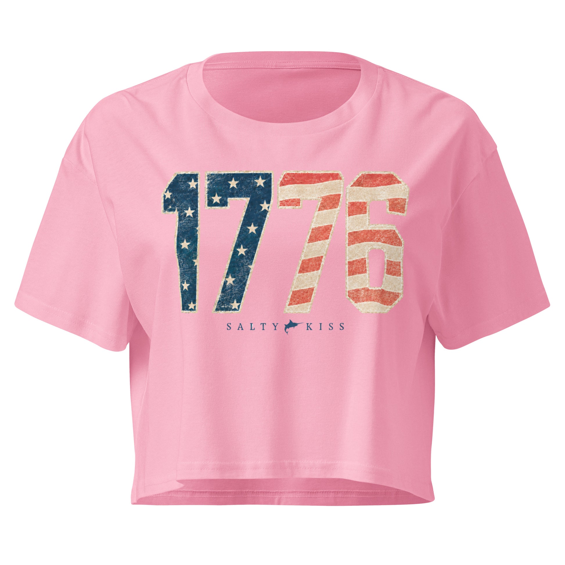 Women’s crop top 1776 by Salty Kiss coastal apparel