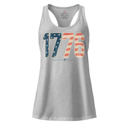 1776 Freedom Women's Racerback Tank – America 250 Collection by Salty Kiss coastal apparel